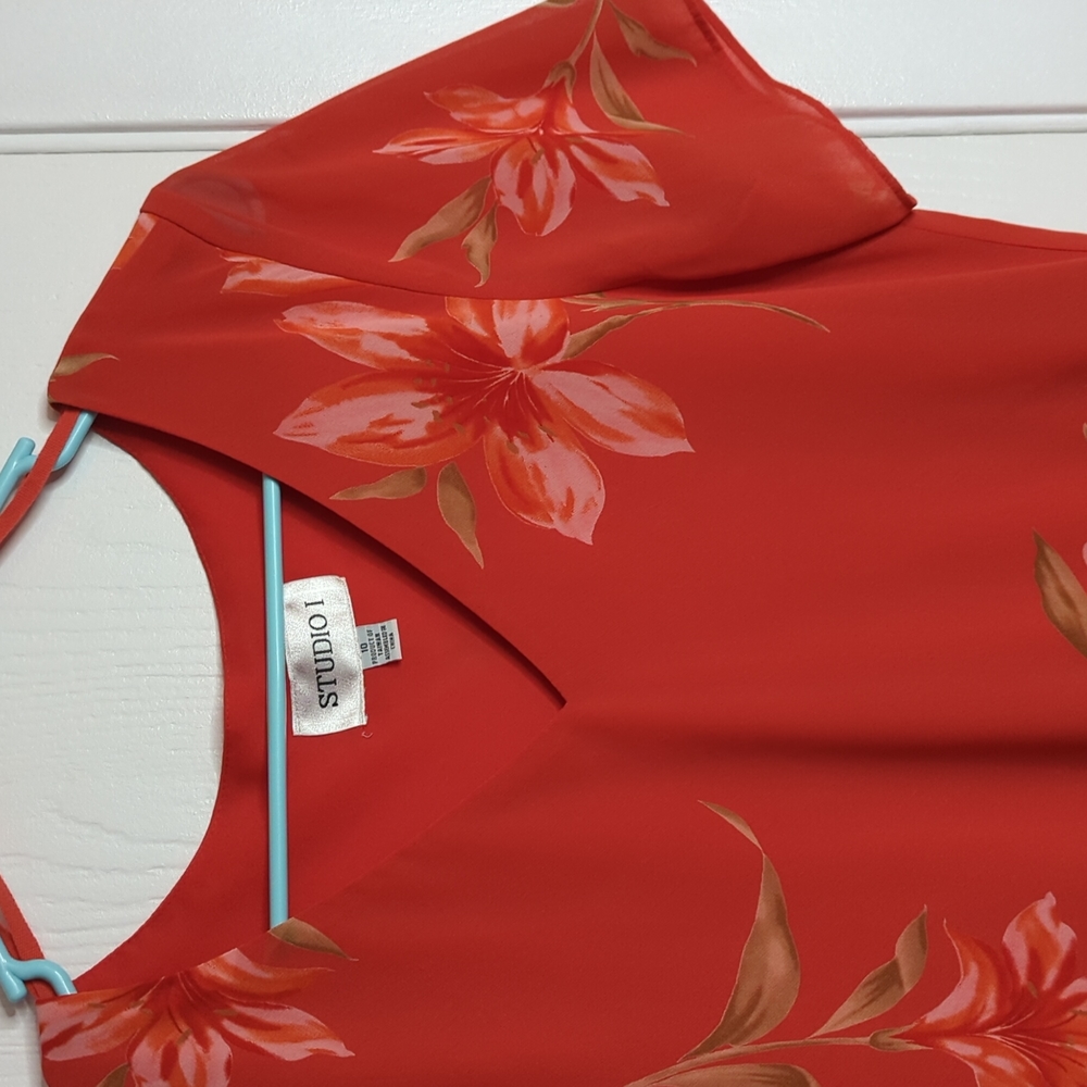 Studio I 10 ladies blouse floral top